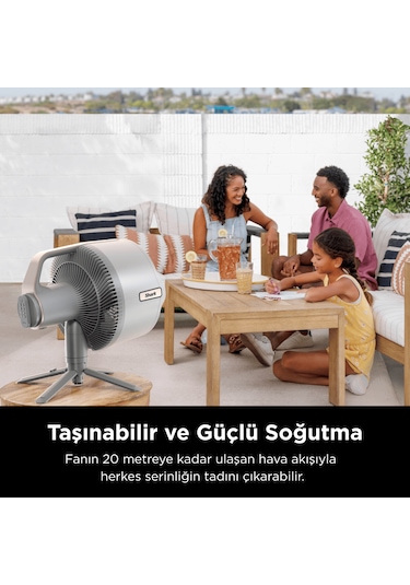 Shark Flexbreeze Promist FA300EU Taşınabilir Buharlı Fan