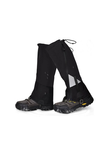 Yifomall Kar Kayakları, Dağ Yürüyüşü İçin Suluğa Dayanıklı Knee Protector - Siyah M 100 Adet起订