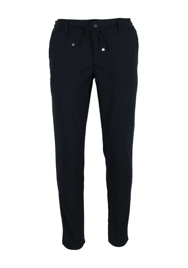 Erkek Jogger Pantolon Bel Bağcıklı Dar Kesim Rar01341 Lacivert