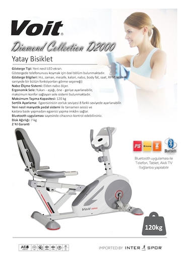 Voit D2000 Diamond Collection Yatay Bisiklet