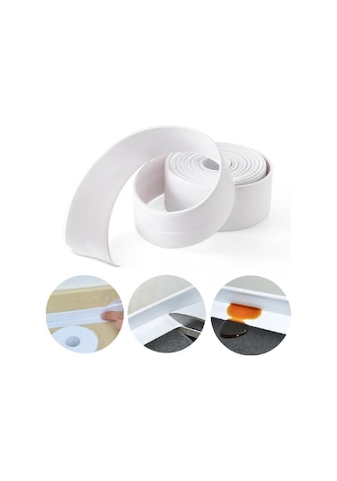 Su Sızdırmaz Geçirmez Bant Lavabo Küvet Kenar Bandı 2 Adet