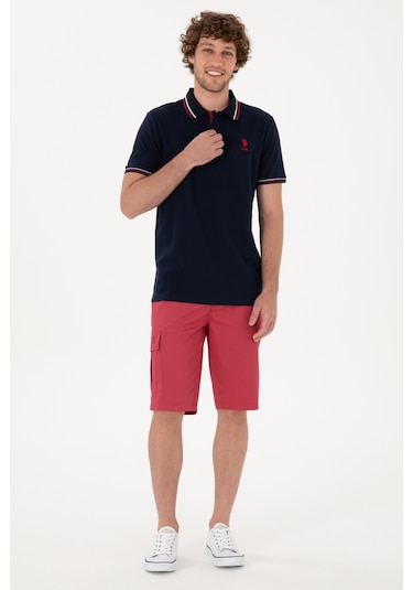 U.s. Polo Assn. Erkek Lacivert Tişört Basic 50306011-vr033 Lacivert