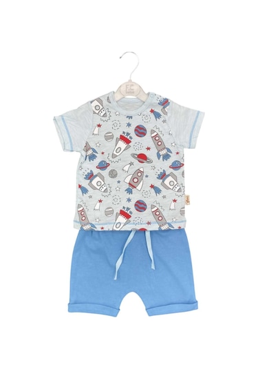 Flexi İkili Bebek Takım 216416 Mavi