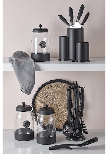 Neva N3359 Siyah 4 Lü Bıçak Seti