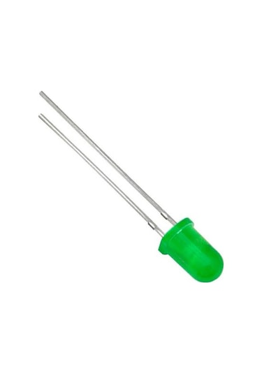 Led Yeşil 5 Mm Mercekli