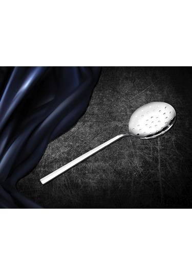 Nehir Milano, Jelatinli Servis Kevgiri Paslanmaz Çelik 28 Cm