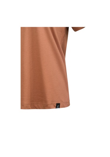 2as Alexa Kadın Bisiklet Yaka T-shırt Kahve