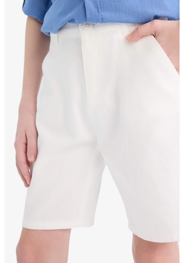 DeFacto Erkek Çocuk Cepli Basic Düz Gabardin Şort C2955A825SMWT32