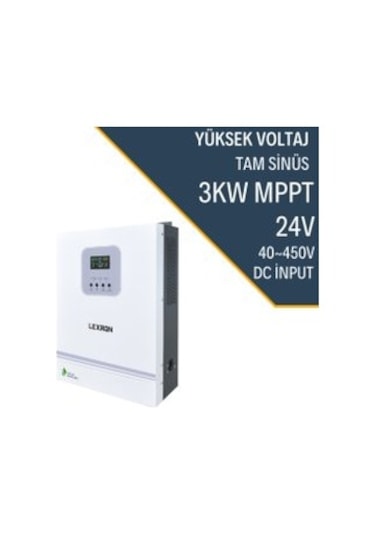 Lexron 3000 Watt 3 Kw Akıllı Mppt İnverter - İnvertör