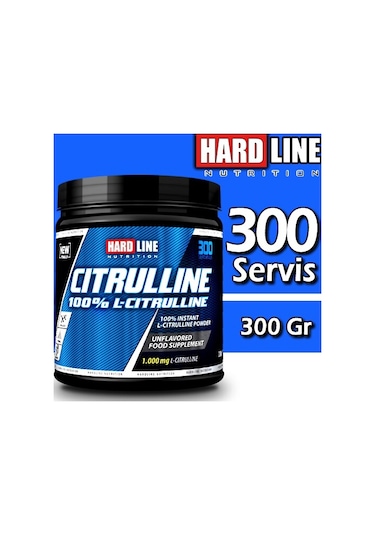 Hardline Citrulline 300 Gr Aromasız (Natural)