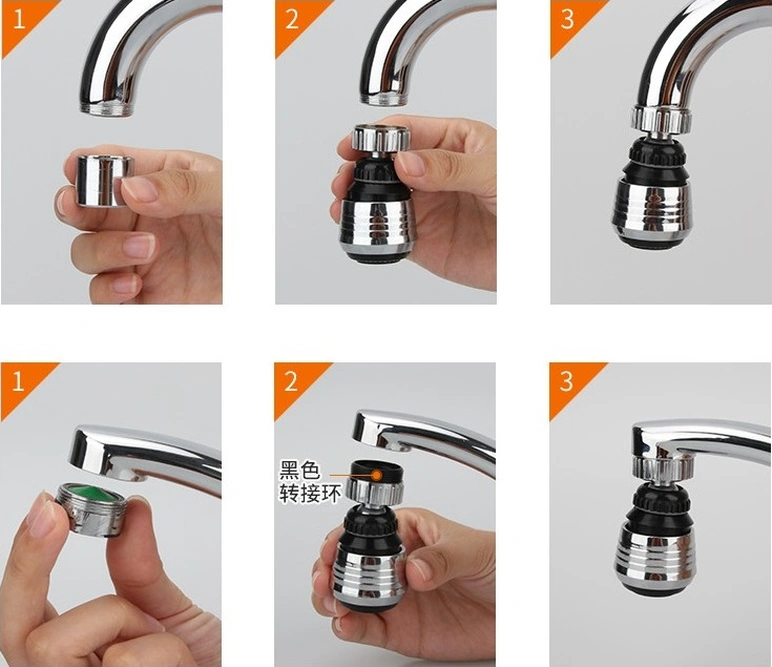 Su Tasarruflu 2 Modlu Musluk Başlığı Kısa 4741