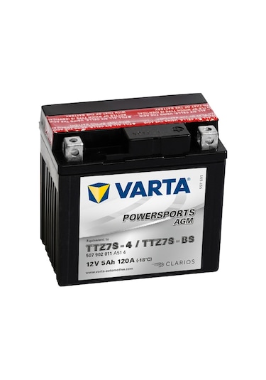 Varta Ttz7s-bs 12v 7ah Agm Motosiklet Aküsü