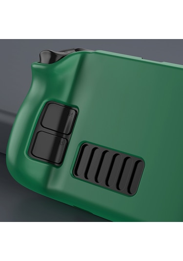 Steam Deck Oyun Konsolu İçin Sert Pc Koruyucu Kılıf Standlı Açık Mor