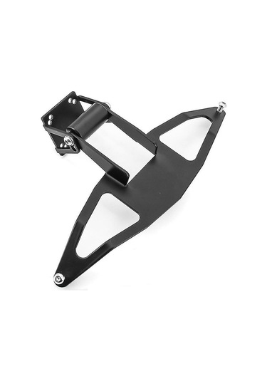 Yifomall Honda Vfr1200x Crosstourer 2012-2017 İçin Siyah Metal Gps Navigasyon Tutucu - 304 Paslanmaz Çelik, 22mm Çaplı Çubuk, Ön Cam Altı Konum, Suya Dayanıklı