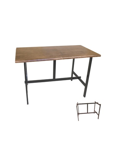 Bey Mobilya 535124809 Capella Werzalit Mutfak Masası 80 x 140 Esb - Siyah