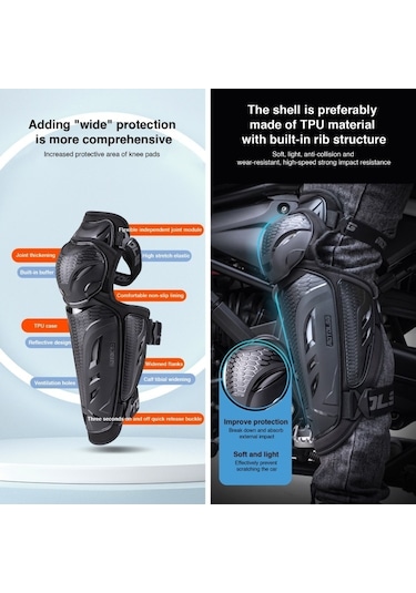 Sones 2 İn 1 Dirsek Pedleri Motolsg Motosiklet Bisiklet Sürme Koruyucu Dişli