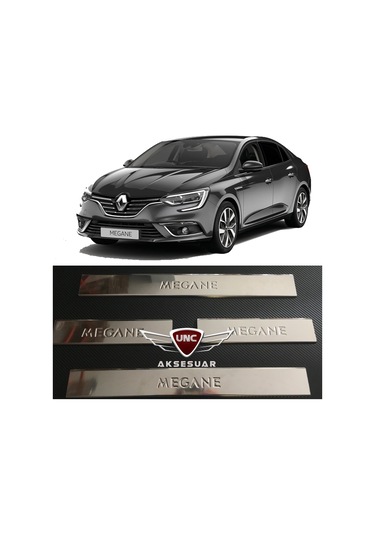 Renault Megane 4 Kapı Eşiği Kromu Nikelajı