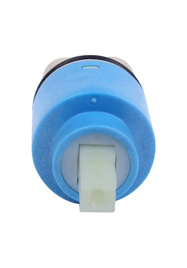 Ulzyvf 2x Mavi Fildişi Plastik 35mm Musluk Musluk Kartuşu, Güçlü Tüketiciler İçin