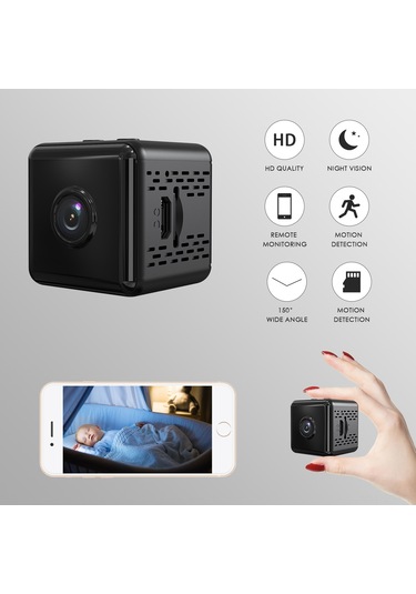 Geeroyoo Akıllı Wi-fi Güvenlik Kamerası: 1080p Hd, Gece Görüşü, Hareket Algılama, 150 Geniş Açı, 3 Saat Pil Ömrü Diğer