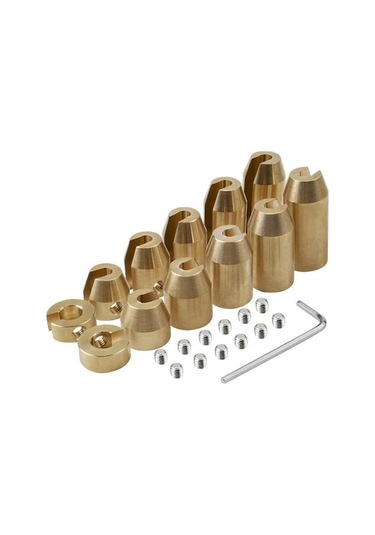 Motorsiklet Jant Gümrük Ağırlığı Seti - Bakır Malzeme, 12 Adet Ve L Tipi Anahtar İçeren Dengeleme Takımı