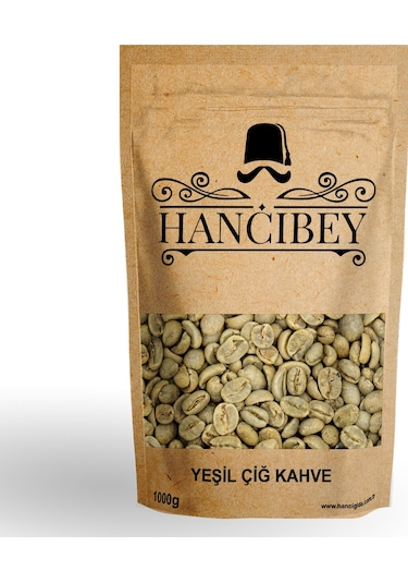 Hancıbey Yeşil Çiğ Çekirdek Kahve 1 KG
