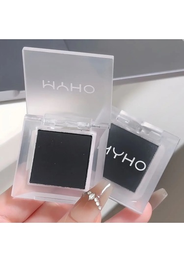 Tek Renkli Mat Beyaz Siyah Göz Farı Vurgulayıcı Makyaj Paleti Su Geçirmez Yüz Light Beige C01