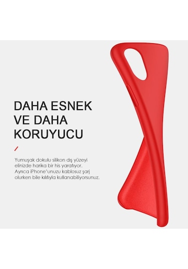 Apple Uyumlu iPhone 7 Kilif Içi Kadife Silikon Lansman Tam Koruma 405634354