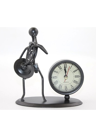 Metal Müzisyen Saat Model 1 Renkli