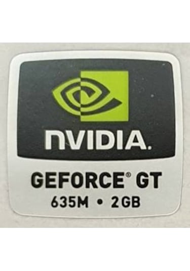 OEM Nvidia Geforce GT 635M 2GB Sticker Etiket D114 Fiyatları ve Özellikleri