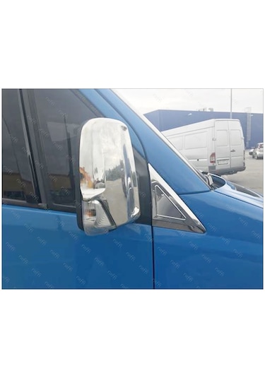Vw Crafter Krom Ayna Kapağı 2 Prç. 2006-2016 Paslanmaz Çelik