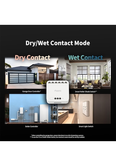 Aqara Akıllı Çift Role Modülü