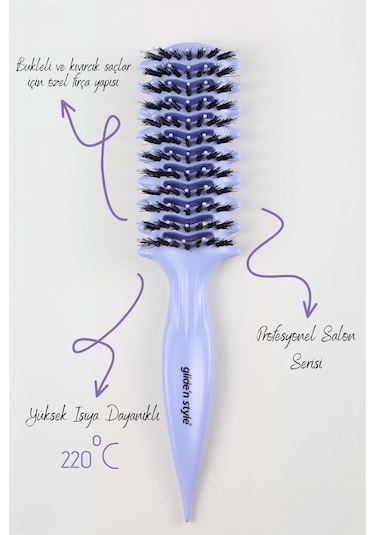 Glıde N Style Kıvırcık Saç Bukle Fırçası