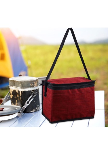 Dolıty Soğutucu Tote Çanta Omuz Askılı Kırmızı Kırmızı