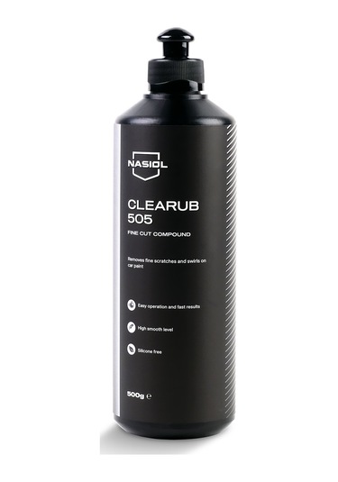 Nasiol Clearub 505 Hafif Çizik Giderici Polisaj Pastası Pasta Cila 1kg Silikonsuz Boya Parlatıcı