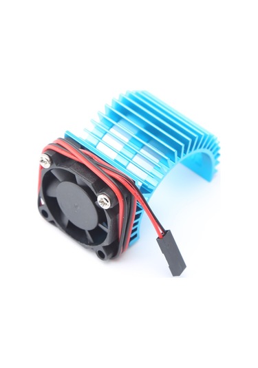 Reedark Hsp Uzaktan Kumandalı Araba 540/550 3650/3660 Motor İçin Alüminyum Ve Plastik Soğutucu Fan Seti, 5v Dc