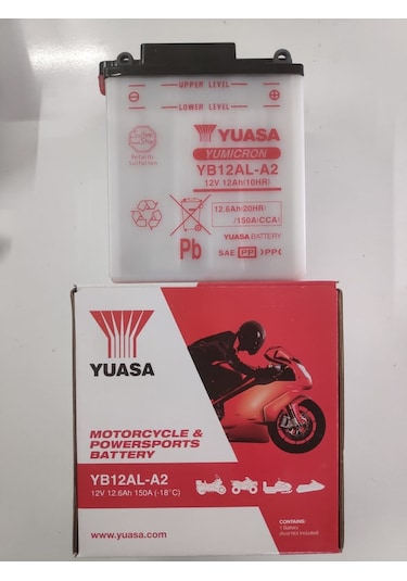 Yuasa Yb12al-a2 Aprilia Atlantic 250 Motosiklet Akü