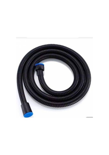 Karpa Siyah Duş Hortumu Duş Spirali 150cm Cc001 Duş Hortumu Krom Diğer
