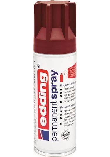 Edding Permanent Akrilik Sprey 200Ml Purple Red