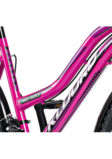 Kldoro KD-124 Bagajlı 24" Jant 21 Vites Kadın Dağ Bisikleti