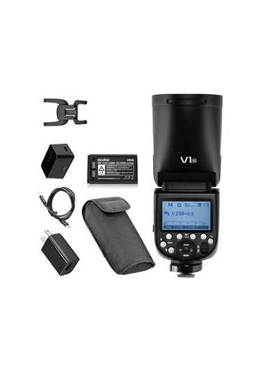 Godox V1N Nikon Uyumlu Yuvarlak Kafa Flaş