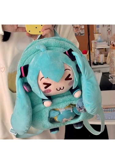 Fastbuy Hatune Miku Tatlı Sevimli Yaratıcı Anime Nakış Çok Renkli Moda Çok renkli