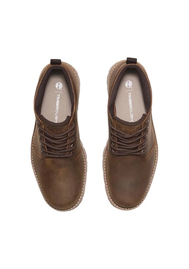 Timberland Britton Road Mid Lace Up Waterproof Chuk Erkek Günlük Bot Tb0a69twem61 Kahverengi Kahverengi