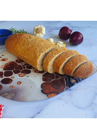 Decorita Cam Kesme Tahtası | Damla Serisi - 6 | 28cm x 36cm