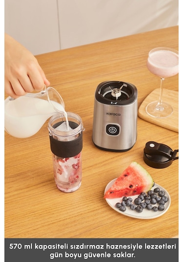 Karaca Smoothie On The Go Personal Kişisel Smoothie Blender