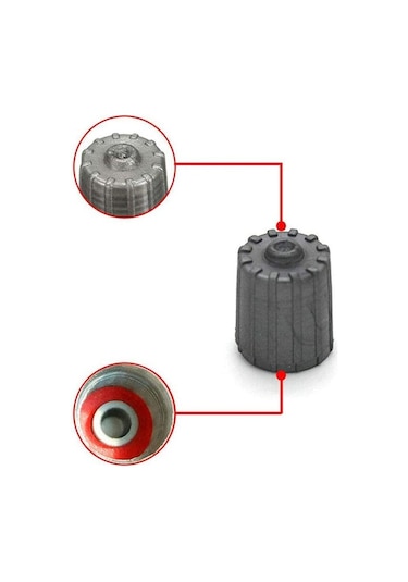 Mercedes-Benz Araçlar için Özel Kendinden Contalı Sibop Kapağı 10 ADET