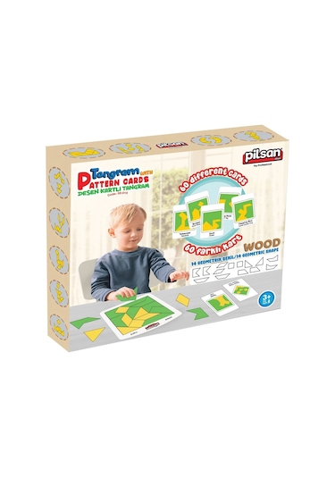 02 015 Desen Kartlı Tangram
