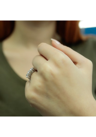 Lova 1 Karat Pırlanta Tria Yüzük - 1050207