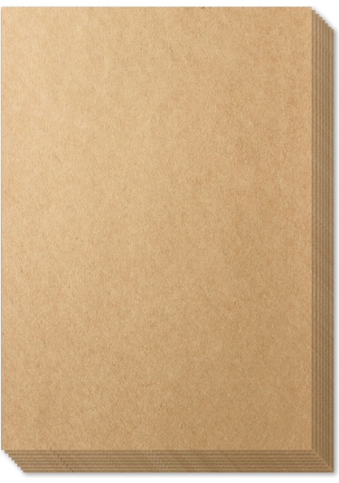 Kraft 35x50 CM 120 G Baskısız Karton Oto Paspas Kağıdı 100 Adet