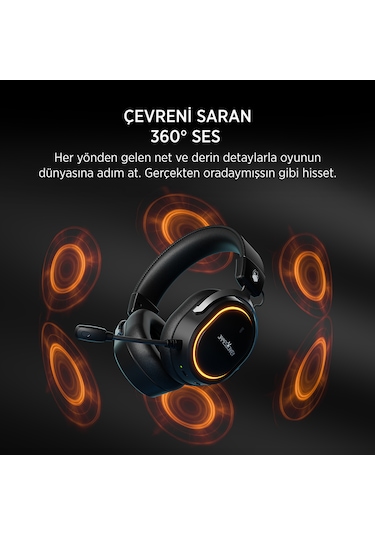 James Donkey 830 Triple Mode Bluetooth/2.4g/usb Gaming Kulaklık