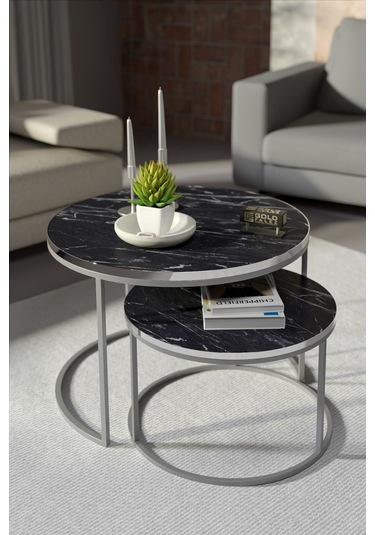 Orta Sehpa Ikili Lüx Specıal Gümüş Bendir